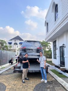 Serah terima unit Toyota