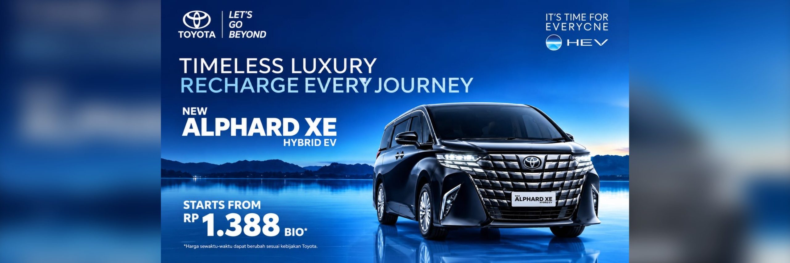 New Alphard XE Hybrid EV